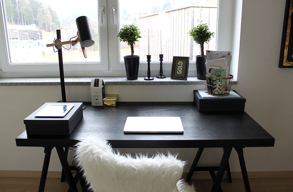 Homestory: mein home office... Schreibtisch selber bauen ikea