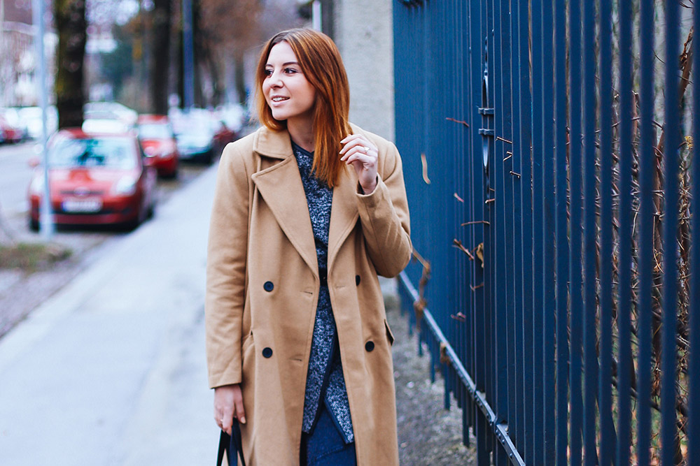 who is mocca, fashion blog, fashionblogger, camel coat, orsay cardigan, ankle boots zara