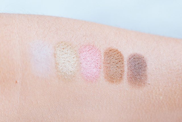 Zoeva Spectrum Collection Swatches Nude Warm Und Cool Eyeshadow