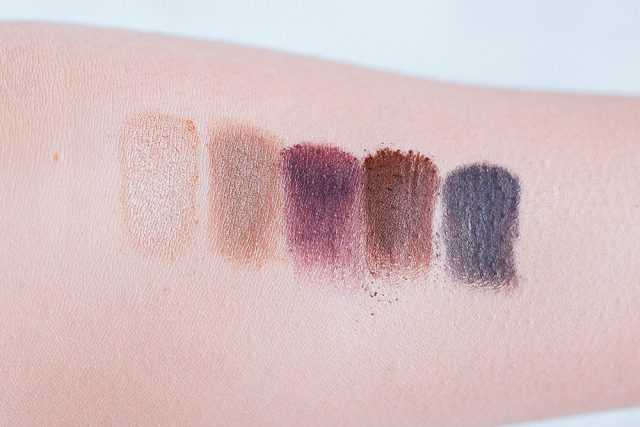 ZOEVA Spectrum Collection Swatches Nude Warm Und Cool Eyeshadow