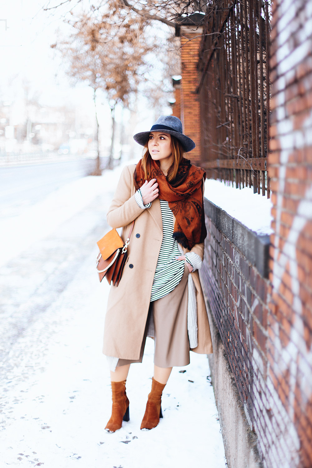 Culotte Winter Outfit