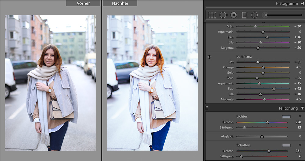 Lightroom Bildbearbeitung, Tipps und Tricks, Fotobearbeitung Photoshop, Tutorial, Anleitung, whoismocca.com, fashionblog österreich