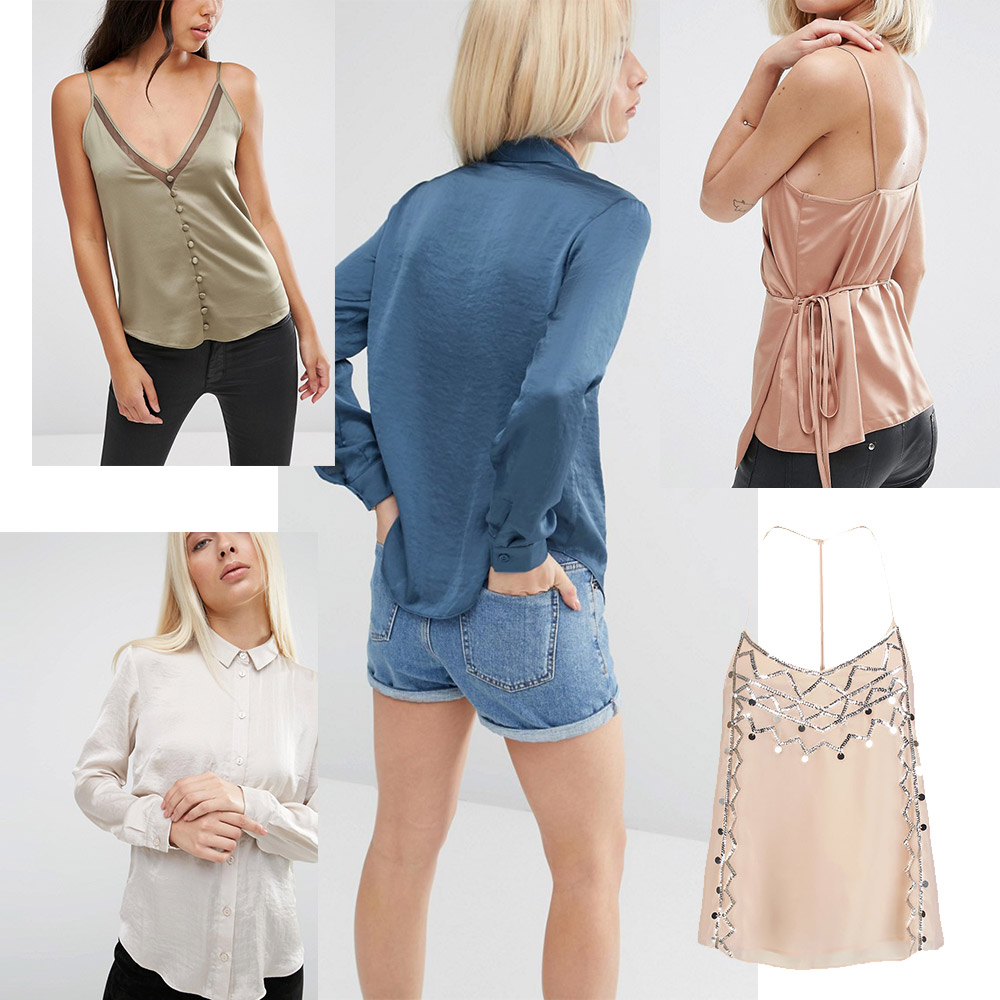 Lingerie Fashion: How to wear Slip Dresses and Silk tops during the day!