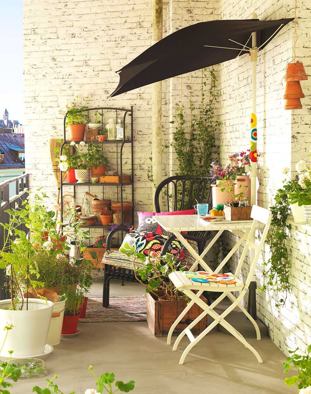15 schöne Balkon Ideen für den Sommer, Terrasse Inspiration, Interior Blog, Blogazine, whoismocca.com