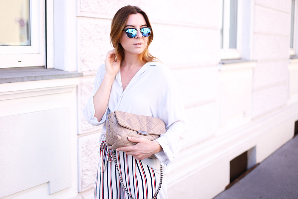 Striped Culottes, Sneakers, Streetstyle Innsbruck, Outfit Inspiration, Stella McCartney Bag, Fashion Blog, whoismocca.com