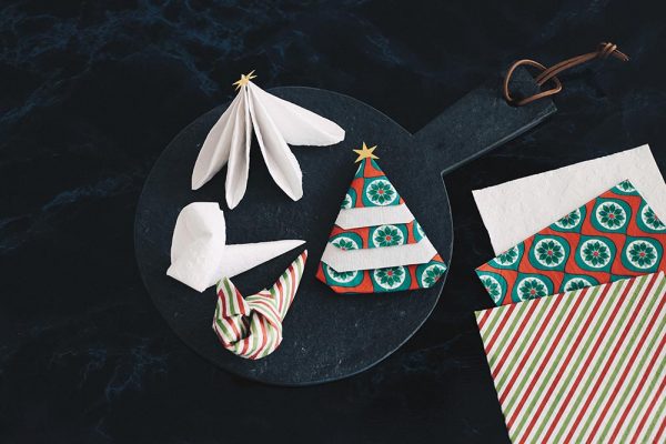 Servietten falten zu Weihnachten, 3 geniale Servietten-Techniken für die Feiertage, DIY, XMAS, Interiorblog, whoismocca.com