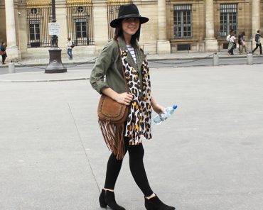 Outfit: Parka mit Nieten Outfit: Parka mit Nieten