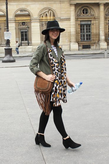 Outfit: Parka mit Nieten Outfit: Parka mit Nieten