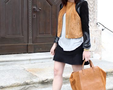 Outfit: Lederjacke von H&M Trend und Isabel Marant pour H&M Boots Outfit: Lederjacke von H&M Trend und Isabel Marant pour H&M Boots