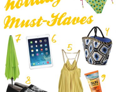 Ich packe meinen Koffer: Urlaub Must-Haves Ich packe meinen Koffer: Urlaub Must-Haves