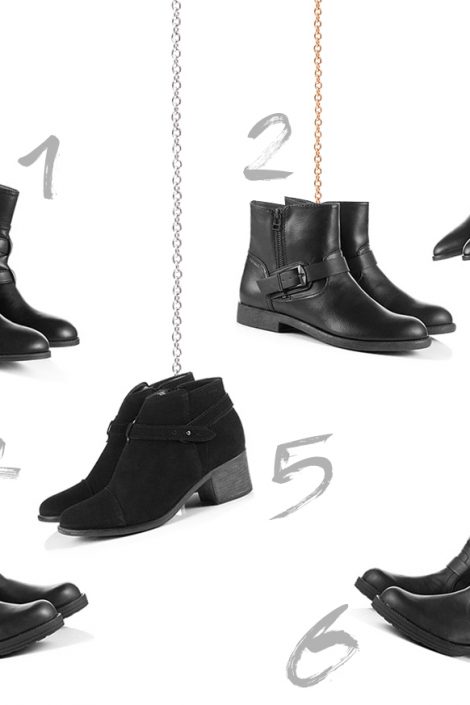 Must-Have: schwarze Boots Must-Have: schwarze Boots