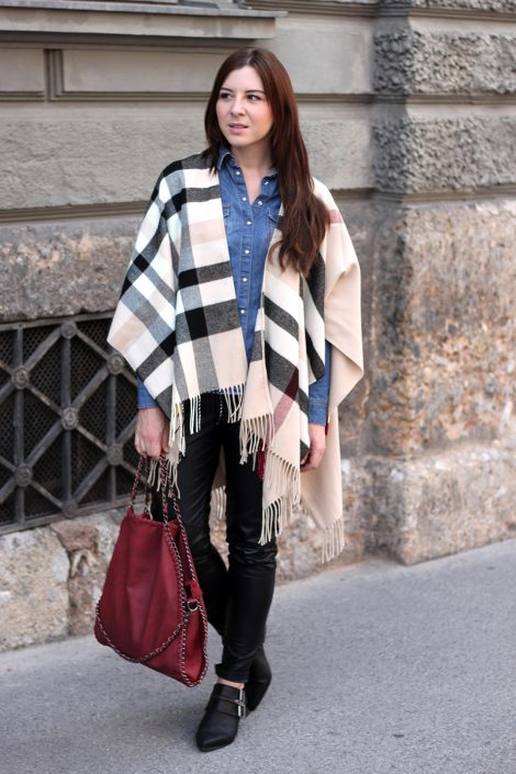 How to style: Herbstfarbe Bordeaux kombinieren How to style: Herbstfarbe Bordeaux kombinieren