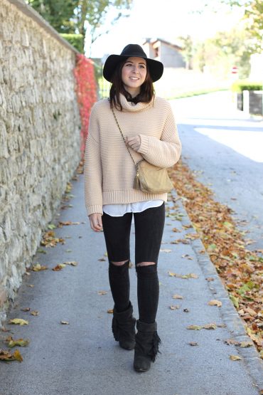 Isabel Marant pour H&M Boots und Rollkragenpullover von Zara Isabel Marant pour H&M Boots und Rollkragenpullover von Zara