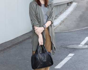 Culottes von H&M, Alexander Wang Rocco Bag und Fedora Culottes von H&M, Alexander Wang Rocco Bag und Fedora