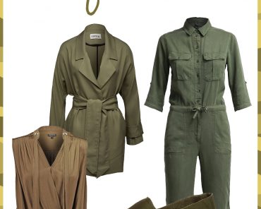 Trendreport: Die Trendfarbe Khaki im Check Trendreport: Die Trendfarbe Khaki im Check