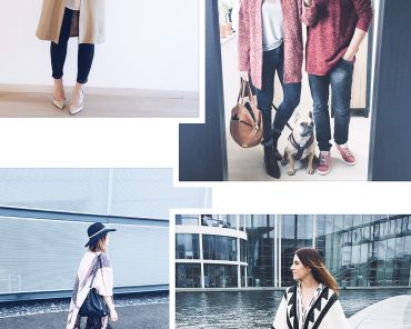 Weekly Wardrobe Review: Adidas Sneaker, Cardigan von Edited, Kimder Tasche und Vintage Ledermantel von H&M Weekly Wardrobe Review: Adidas Sneaker, Cardigan von Edited, Kimder Tasche und Vintage Ledermantel von H&M