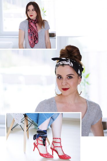 6 Modetipps wie man Tücher jetzt trägt und ein Halstuch kombinieren kann 6 Modetipps wie man Tücher jetzt trägt und ein Halstuch kombinieren kann