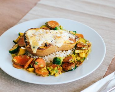 Überbackener Butternuss Kürbis Überbackener Butternuss Kürbis