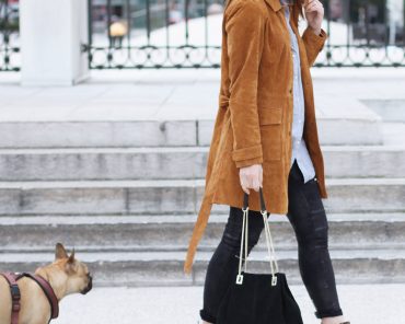 Wildledermantel Outfit mit Leo Boots und Lederhose in Innsbruck Wildledermantel Outfit mit Leo Boots und Lederhose in Innsbruck