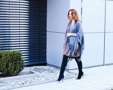 Silvester Party Outfit mit Joop Kleid und Carvela by Kurt Geiger Overknees Silvester Party Outfit mit Joop Kleid und Carvela by Kurt Geiger Overknees