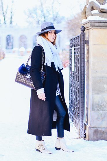 Fashion Week Outfit 1: Chloé Susanna Boots und Oversize Mantel Fashion Week Outfit 1: Chloé Susanna Boots und Oversize Mantel