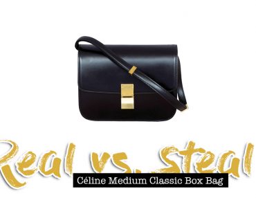 Real vs. Steal: Céline Medium Classic Box Bag Real vs. Steal: Céline Medium Classic Box Bag