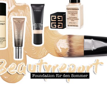 Gesucht und Gefunden! Foundations für den Sommer mit Lichtschutzfaktor! Gesucht und Gefunden! Foundations für den Sommer mit Lichtschutzfaktor!