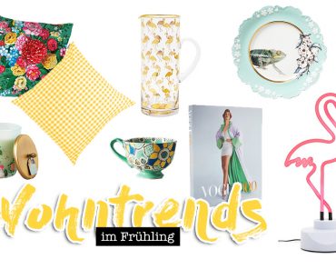 Wohntrends im Frühling: Leuchtende Farben und tolle Prints Wohntrends im Frühling: Leuchtende Farben und tolle Prints
