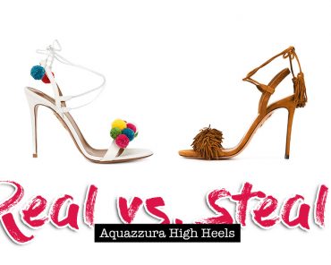 Real vs. Steal: Aquazzura High Heels Real vs. Steal: Aquazzura High Heels