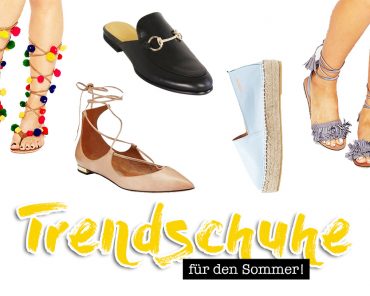 Das sind die schönsten Trendschuhe für den Sommer! Das sind die schönsten Trendschuhe für den Sommer!