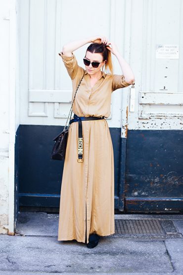 Mein Maxikleid Outfit mit Mules Mein Maxikleid Outfit mit Mules