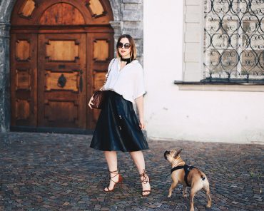 Wardrobe Essential: Der schwarze Midirock aus Leder von Patrizia Pepe Wardrobe Essential: Der schwarze Midirock aus Leder von Patrizia Pepe