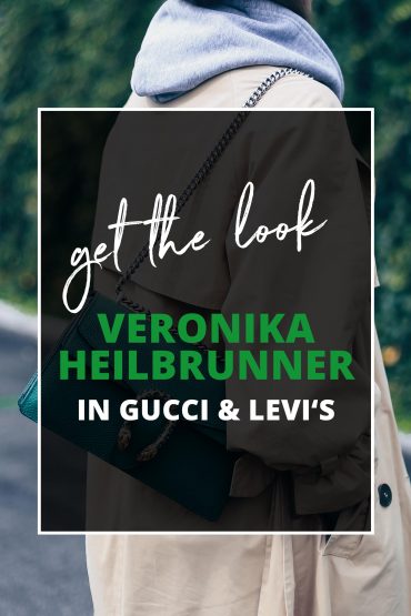 Get the look: Veronika Heilbrunner in Gucci und Levis Get the look: Veronika Heilbrunner in Gucci und Levis
