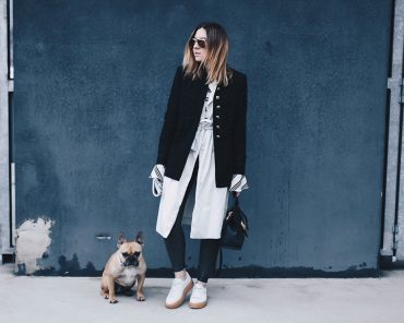 PUMA Creeper Sneakers, Fake Leder Leggings und GG Marmont Tasche PUMA Creeper Sneakers, Fake Leder Leggings und GG Marmont Tasche