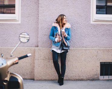 Der heutige Stargast: Die warme Jeansjacke mit Fake Fur Kragen! Der heutige Stargast: Die warme Jeansjacke mit Fake Fur Kragen!