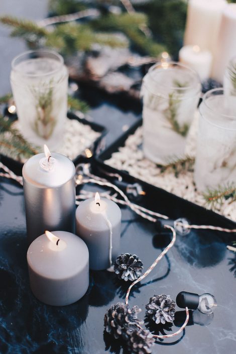 Eis-Teelichter – Winter-DIY für draußen! Eis-Teelichter – Winter-DIY für draußen!