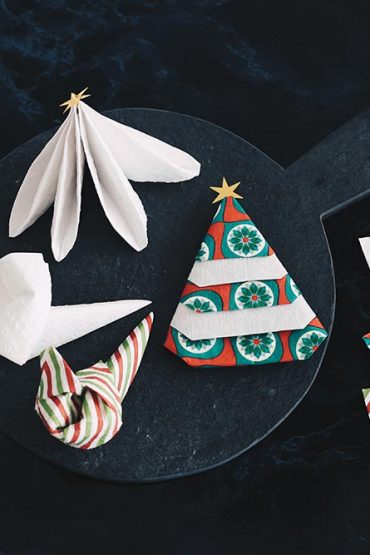 Servietten falten zu Weihnachten: 3 geniale Servietten-Techniken für die Feiertage! Servietten falten zu Weihnachten: 3 geniale Servietten-Techniken für die Feiertage!