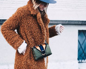 Kuscheliges Winteroutfit mit Teddyfell Jacke Kuscheliges Winteroutfit mit Teddyfell Jacke