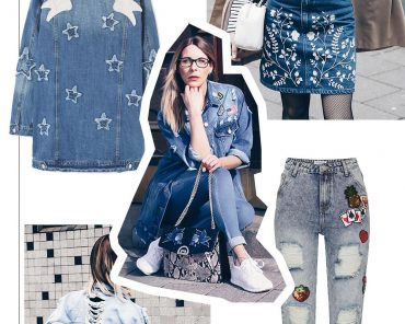 Blogger Outfits: 10 Denim Looks mit Patches und Stickereien! Blogger Outfits: 10 Denim Looks mit Patches und Stickereien!