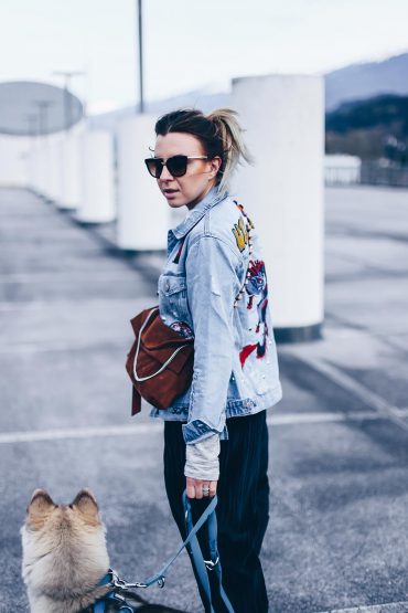 Denim Lover: Die Jeansjacke mit Aufnähern und Stickereien! Denim Lover: Die Jeansjacke mit Aufnähern und Stickereien!