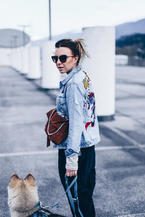 Denim Lover: Die Jeansjacke mit Aufnähern und Stickereien! Denim Lover: Die Jeansjacke mit Aufnähern und Stickereien!