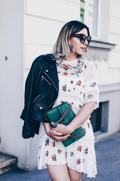 Sommerkleid von Zara und Acne Studios Loma Boots Sommerkleid von Zara und Acne Studios Loma Boots