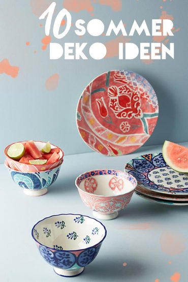 Deko Shopping: 10 sommerliche Ideen für die eigenen 4 Wände! Deko Shopping: 10 sommerliche Ideen für die eigenen 4 Wände!
