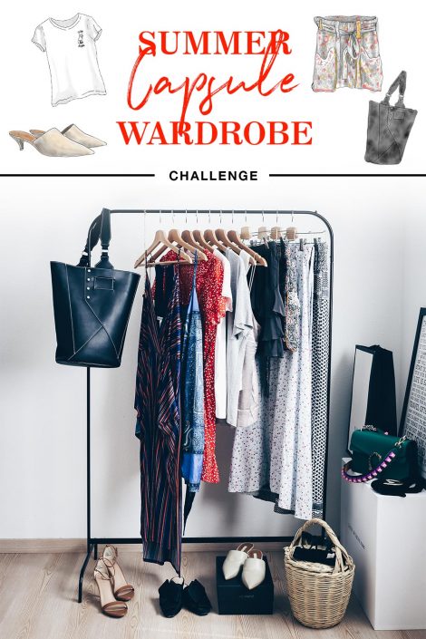 Summer Capsule Wardrobe Challenge: 1 Monat – 20 Kleidungsstücke Summer Capsule Wardrobe Challenge: 1 Monat – 20 Kleidungsstücke