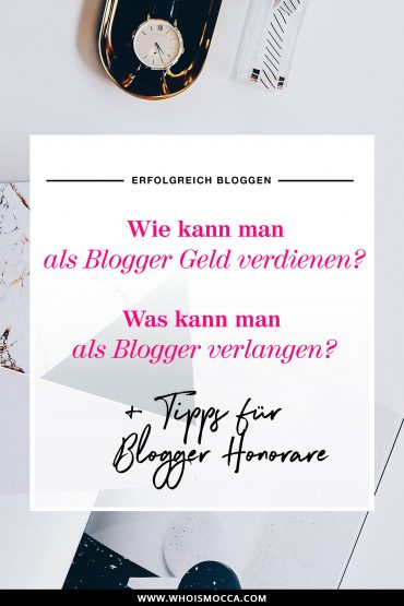 Mit Bloggen Geld verdienen und Preise kalkulieren! (+ Authentizität als Blogger) Mit Bloggen Geld verdienen und Preise kalkulieren! (+ Authentizität als Blogger)