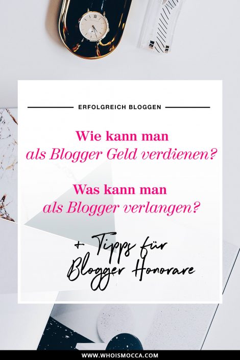 Mit Bloggen Geld verdienen und Preise kalkulieren! (+ Authentizität als Blogger) Mit Bloggen Geld verdienen und Preise kalkulieren! (+ Authentizität als Blogger)