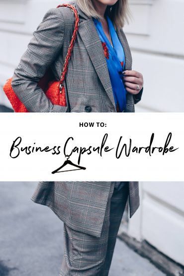 So baut man sich eine Business Capsule Wardrobe auf! + Cheat Sheet So baut man sich eine Business Capsule Wardrobe auf! + Cheat Sheet