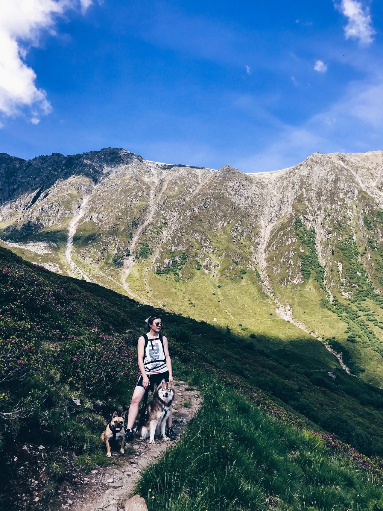 Wandern mit Hund in Tirol Der Hundstalsee Life und Style Blog aus