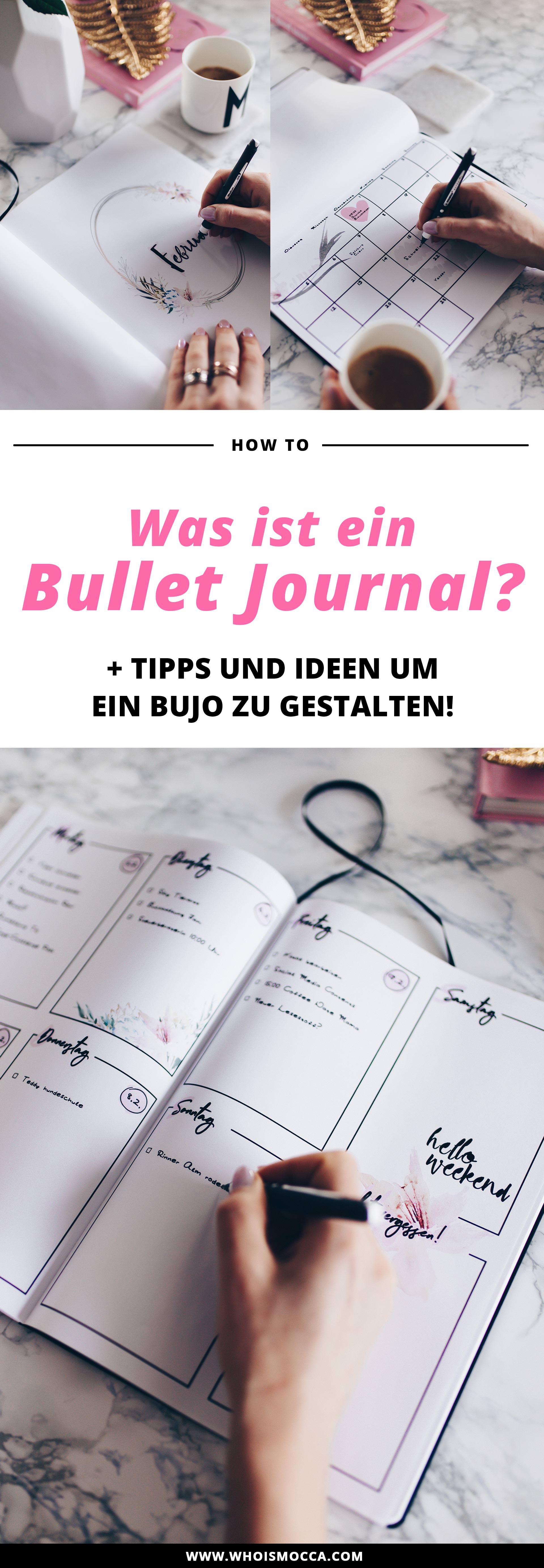 Was ist ein Bullet Journal? + Tipps und Ideen um ein BuJo ...