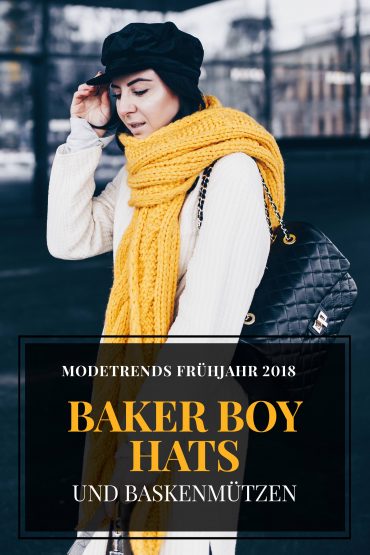 Modetrends Frühjahr 2018: Baker Boy Hats und Baskenmützen Modetrends Frühjahr 2018: Baker Boy Hats und Baskenmützen